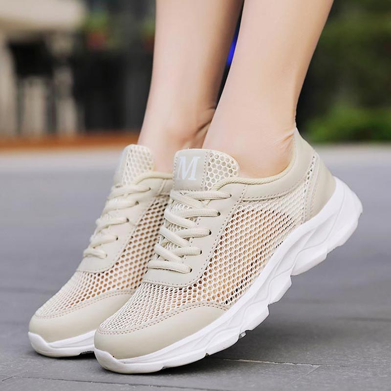 Table Tennis Multiplayer - Summer Breathable Sneakers Women Mesh Women's