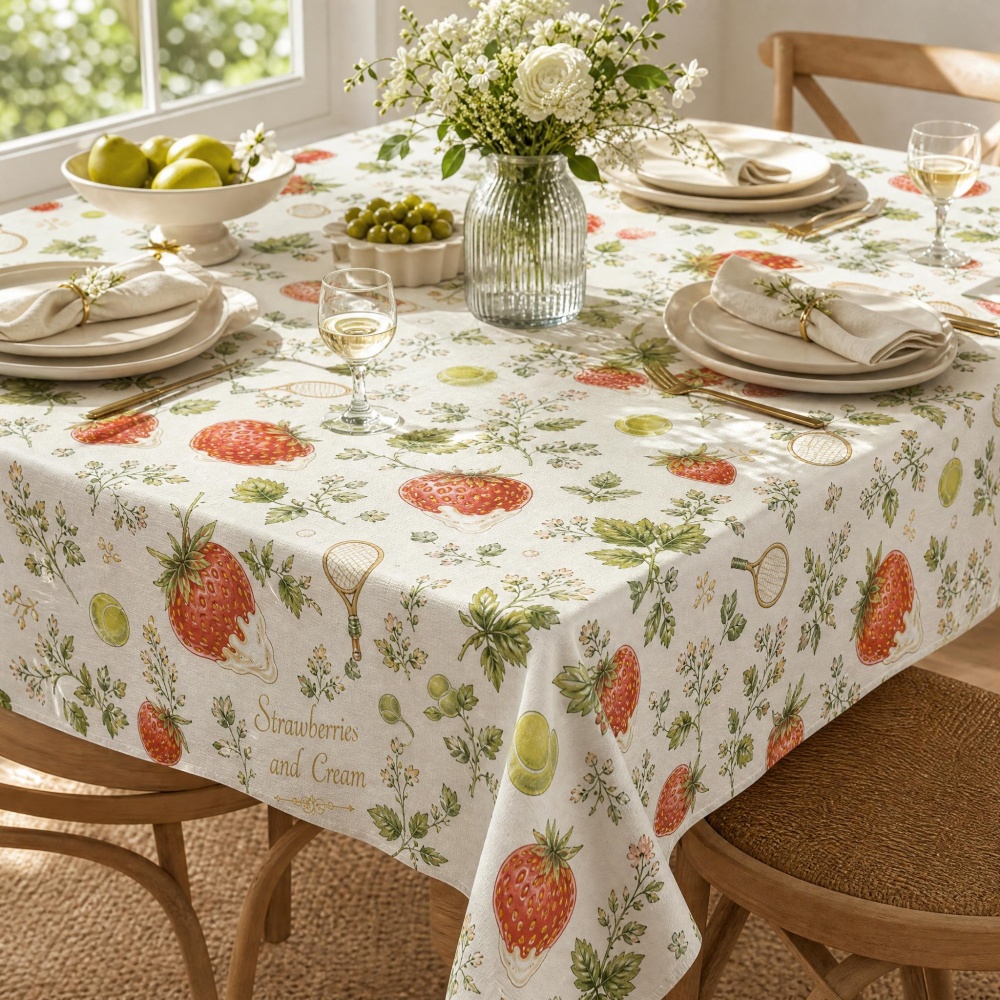 Retro Botanical Fruit Tennis E - Table Tennis News Today 评论和价格