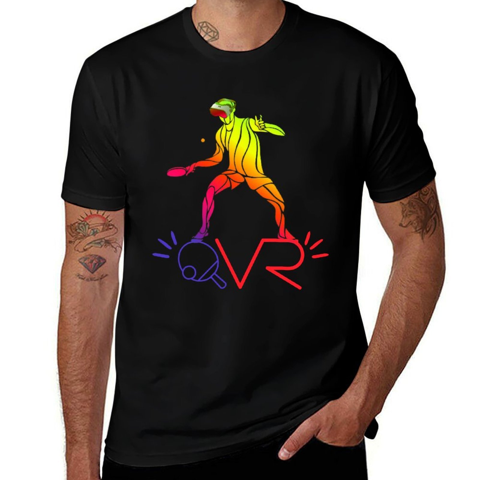 Table tennis VR T-Shirt Christ - Table Tennis Vr 评论和价格