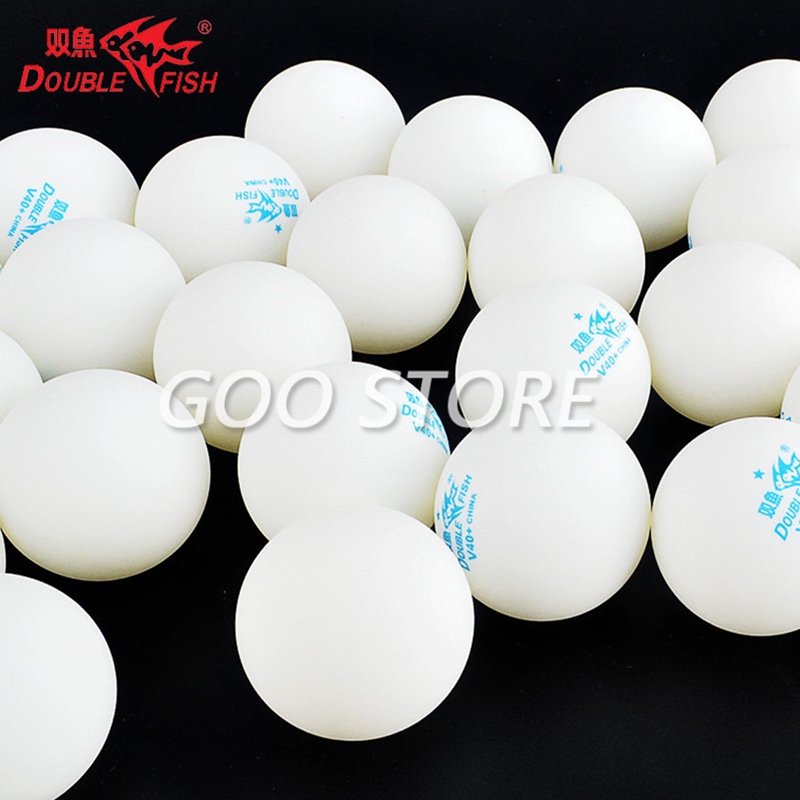 100 balls Double Fish V40+ 1-S - Table Tennis Vr 评论和价格