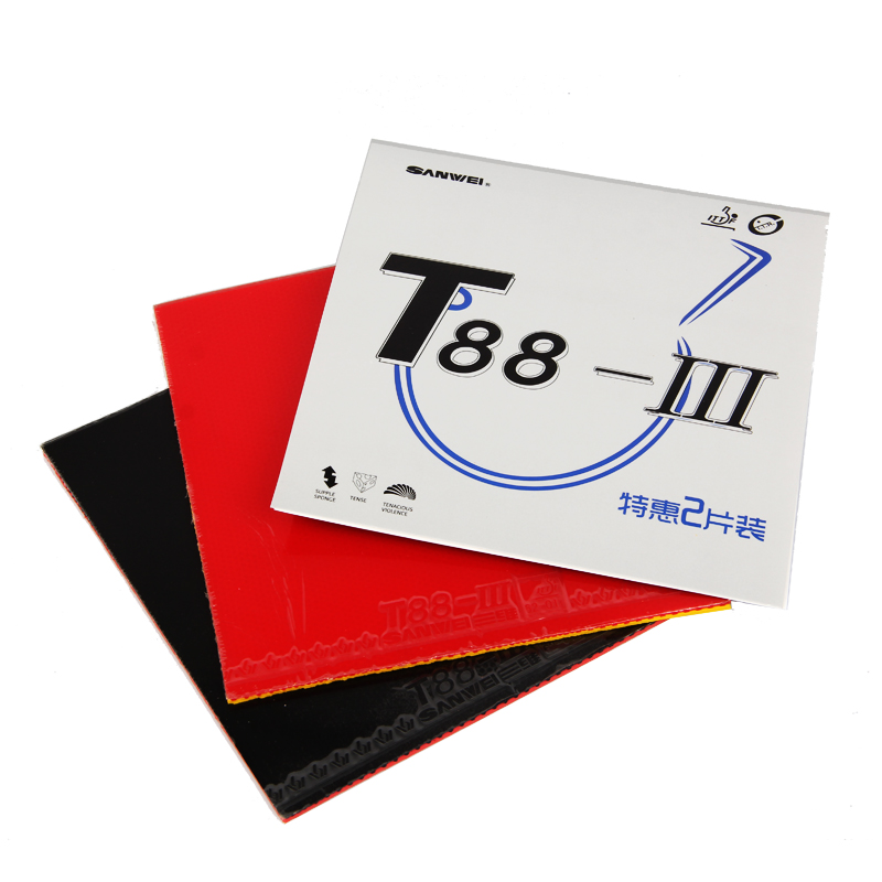 1 Red 1 Black Original SANWEI  - Table Tennis Vr 评论和价格