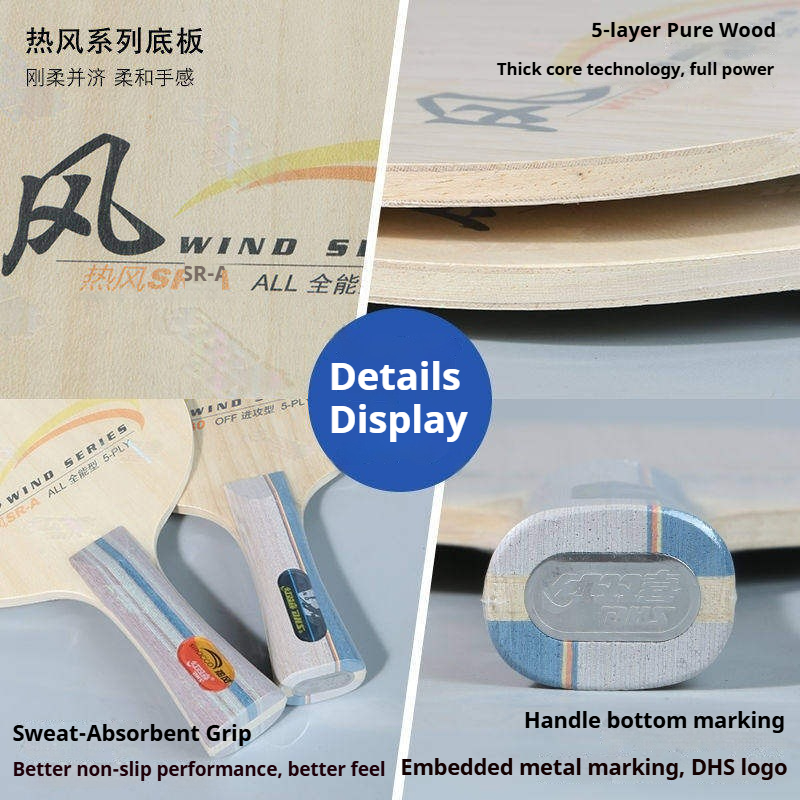 DHS WIND SERIES Table Tennis B - Table Tennis Paddle 评论和价格