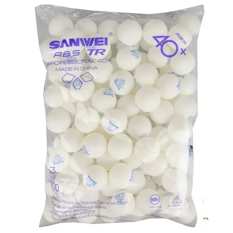 100 pcs Sanwei New Materials P - Table Tennis Vr 评论和价格