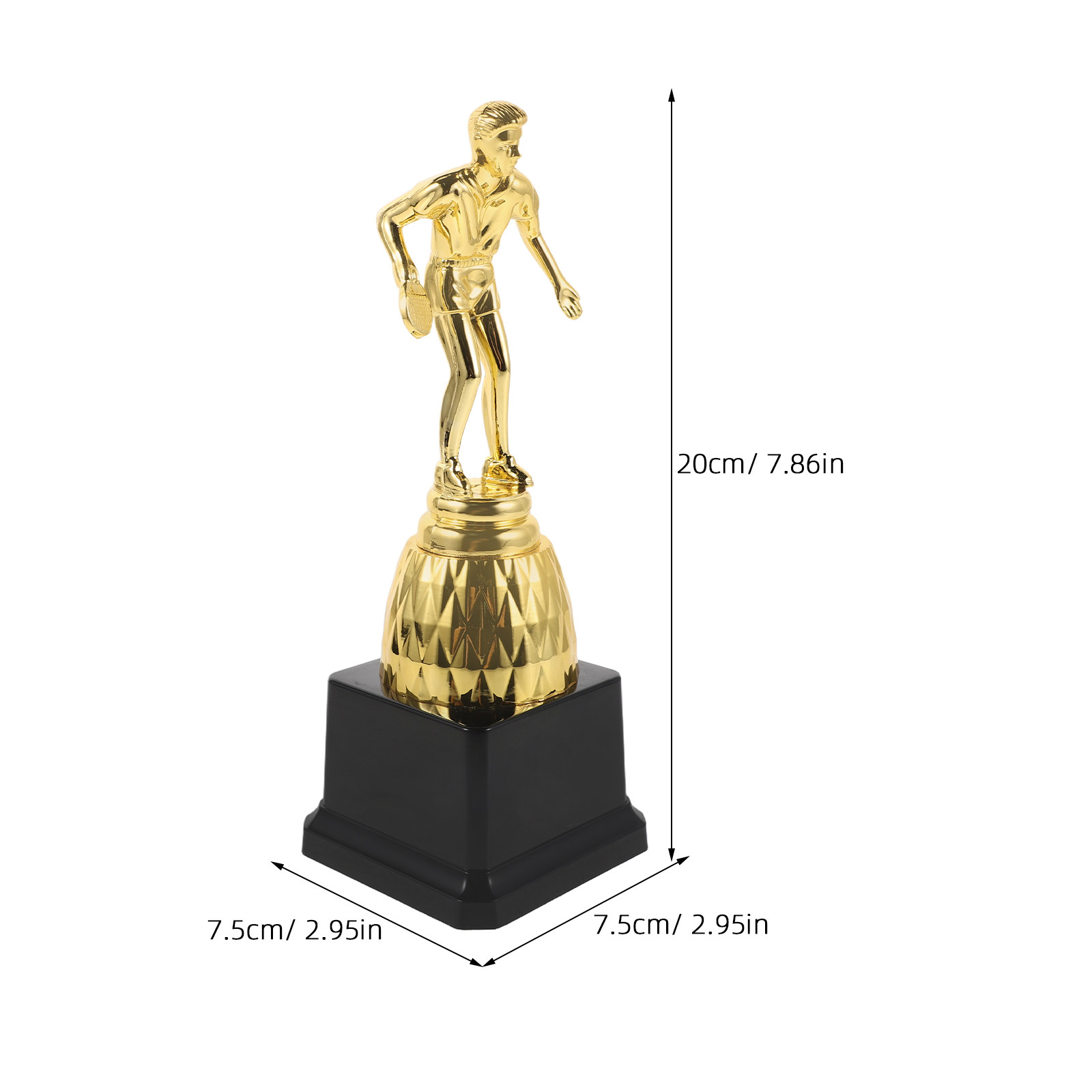 Ping Pong Award Trophy Plastic - Table Tennis Championships 评论和价格