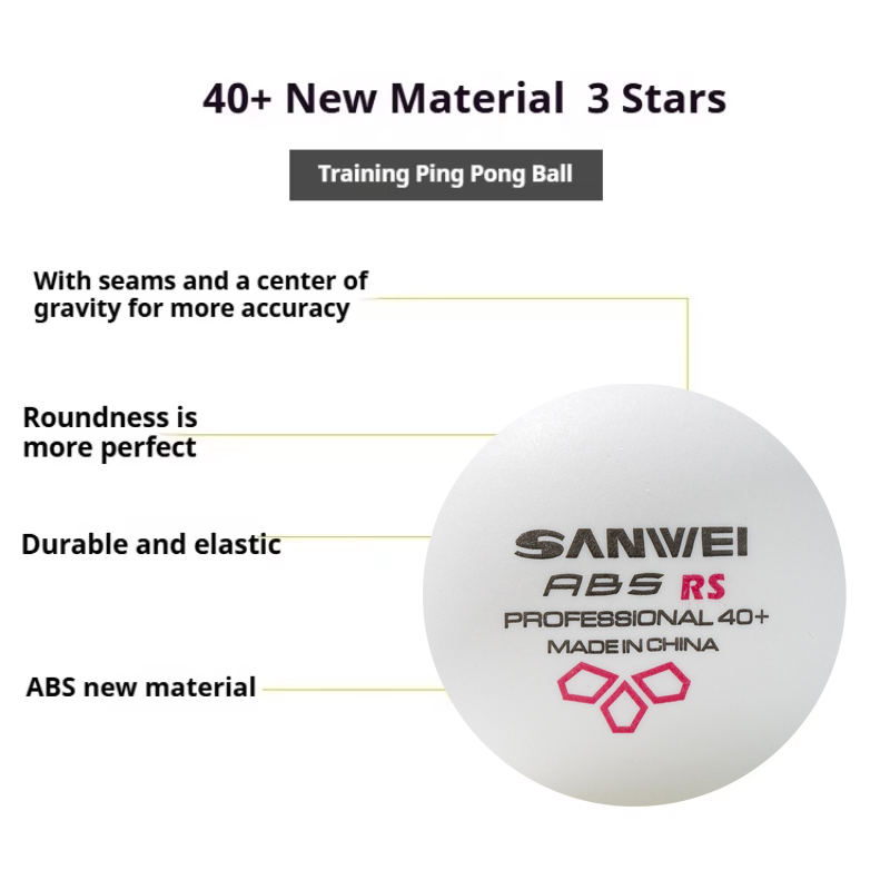 SANWEI RS40+ 3 Star Table Tenn - Table Tennis Vr 评论和价格