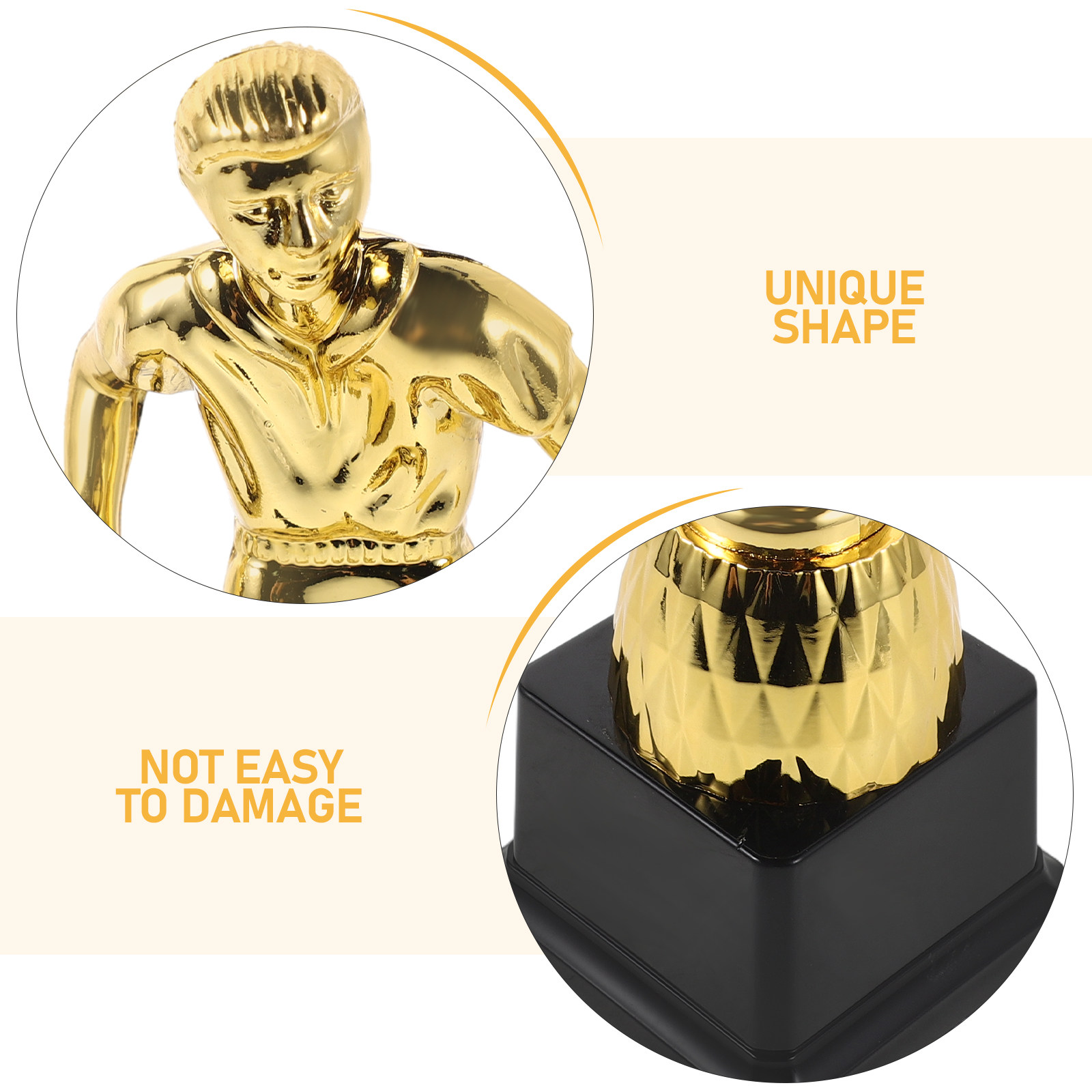 Golden Plastic Trophy Award fo - Table Tennis Championships 评论和价格